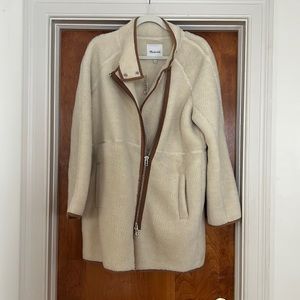 Madewell Sherpa Coat NWT